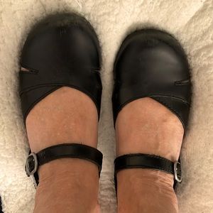 Black Dansko clog/sandals